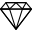 ícone representando a pedra diamante